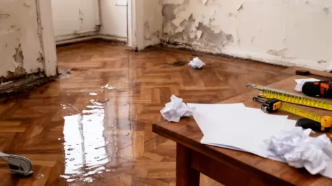 Kosztorys remontu po zalaniu mieszkania